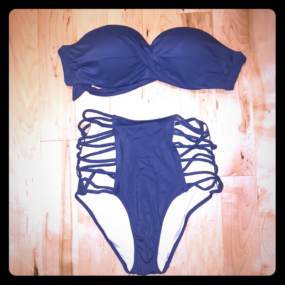 Victoria’s Secret PINK hi rise bikini size M